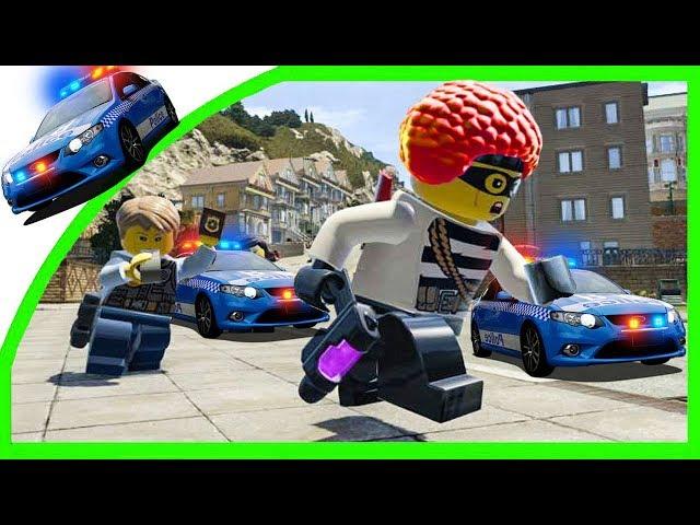 ПОЛИЦЕЙСКАЯ ПОГОНЯ в Мультик Игре LEGO City Undercover 2-серия