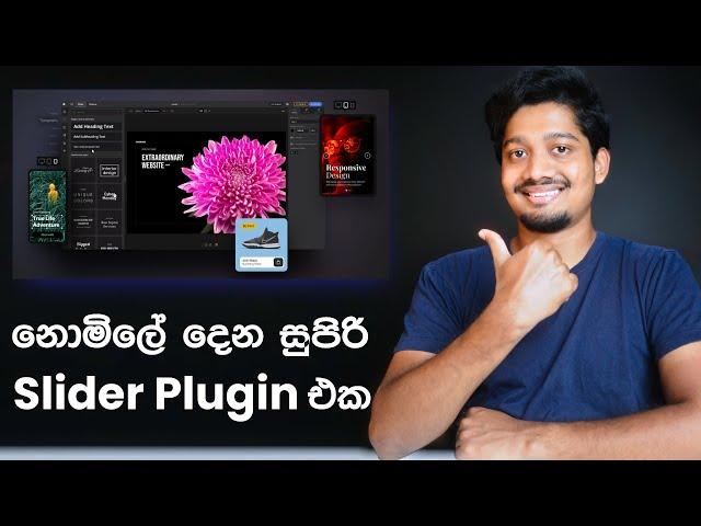 Best FREE Slider Plugin for WordPress // Depicter - Sinhala