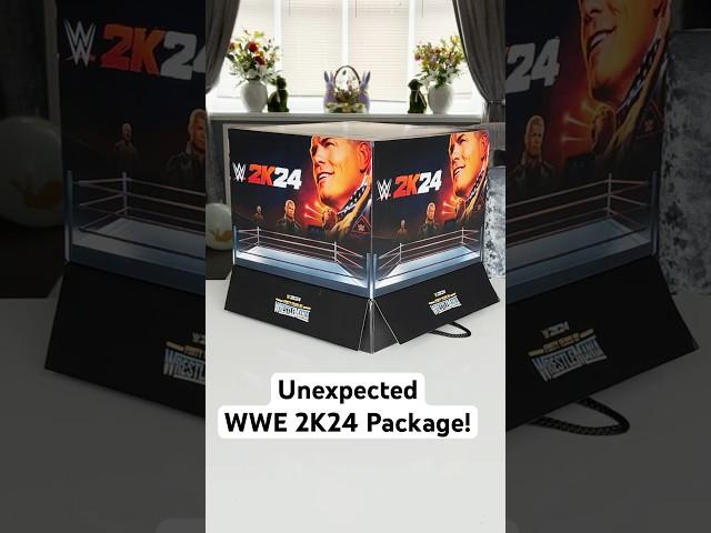 An Unexpected WWE 2K24 Package from 2K UK...  #shorts #wwe2k24 #wwe2k #wwegames #wrestlemania