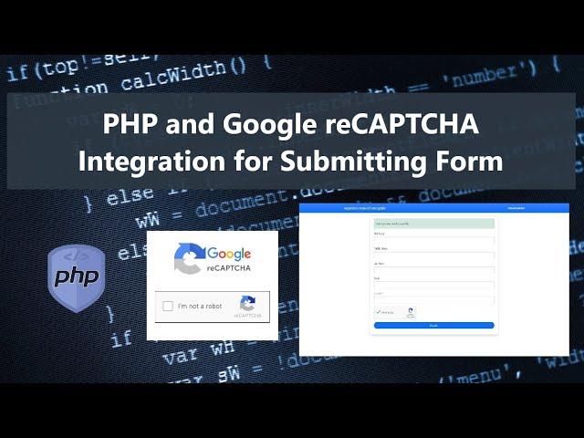 PHP and Google reCaptcha Integration Tutorial Demo