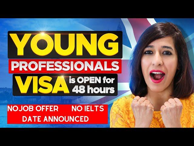 India Young Professionals Scheme Visa Date Revealed | Move To UK Without a Job |Youth Mobility Visa