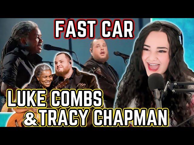 Opera Singer reacts LIVE to Luke Combs & Tracy Chapman's Fast Car Mashup: Mind-Blown!