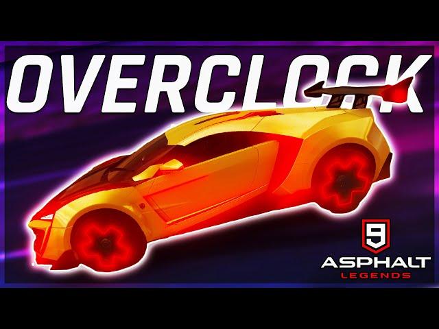 Asphalt 9 - The OVERCLOCK Problem