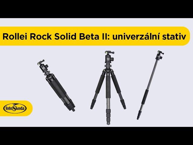 Rollei Rock Solid Beta II: univerzální stativ na běžné focení