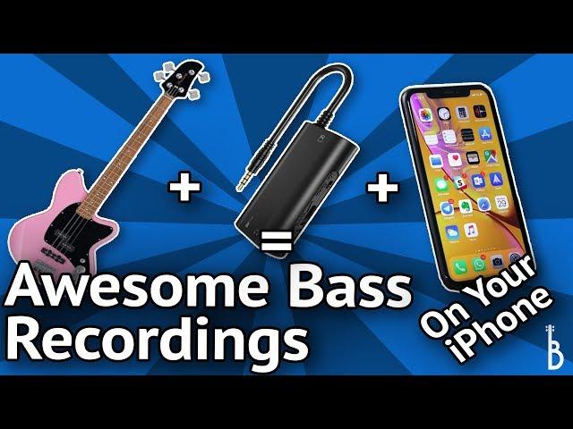 Record Bass To Your iPhone The Easy Way (Plus It’s Cheap-As-Chips)