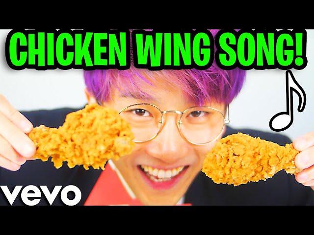 THE CHICKEN WING SONG! (Official LankyBox Music Video)