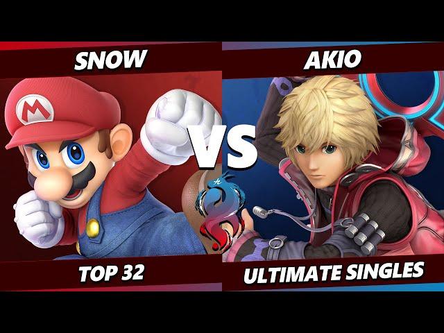 Kowloon Kagaribi - Snow (Mario) Vs. Akio (Shulk) Smash Ultimate - SSBU