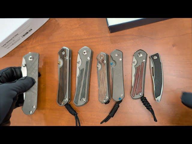 Chris Reeve Knives Comparison!  ALL folders reviewed!  Find the one for you!