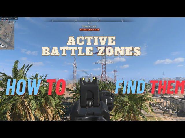 How To Find The Active Battle Zones (Season 5) DMZ Warzone 2.0