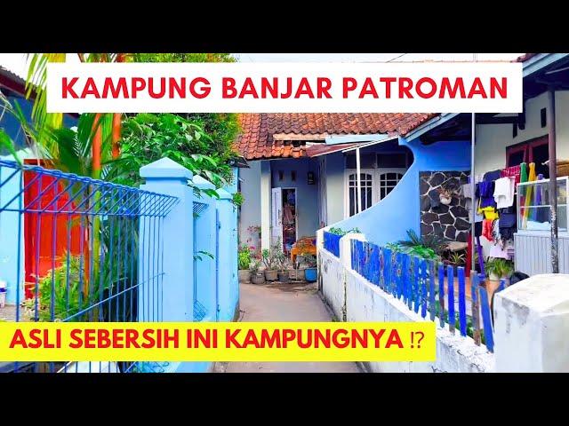 THE ATMOSPHERE OF BANJAR PATROMAN CITY VILLAGE IN THE AFTERNOON!! Touring Sundanese villages