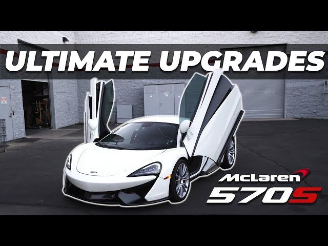 We turned the Mclaren 570S into a BEAST! (Loud Turbo & Exhaust Noises)