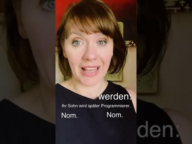 Verben mir einem zweiten Nominativ Das ganze Video findest du auf meiner Instagram-Seite