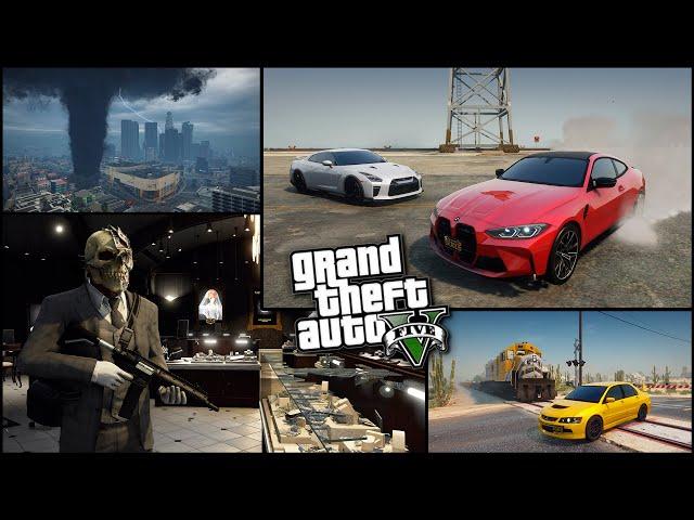 TOP 10 Script MODS for GTA 5 (2024) | Best scripts mods GTA V