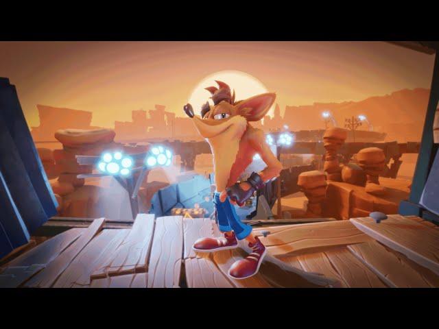 JETBOARD JETTY N.verted all boxes & hidden gem - crash bandicoot 4 it's about time| Gamer Nerd