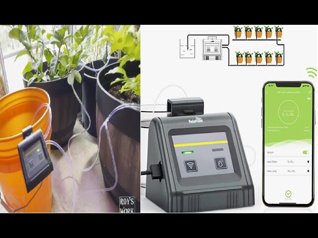 RAINPOINT WiFi Automatic Watering System For Indoor Plants | Drip Irrigation Kit | Self-Watering DIY