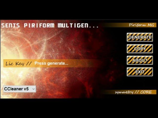 CORE - Keygen Music #04 - CCleaner [Piriform All Products Keymaker]