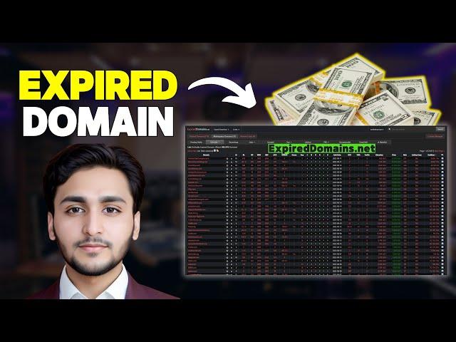 Expired Domain Mastery - Step-by-Step Guide to ExpiredDomains.net | Domain Investing