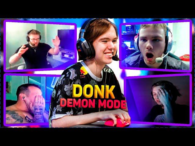 CS Pros & Casters react to Donk insane plays