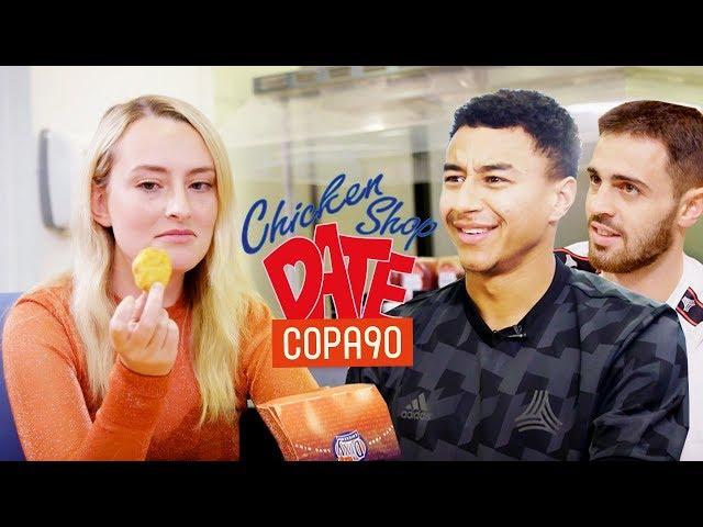 Dating Jesse Lingard and Bernardo Silva | COPA90 x Chicken Shop Dates Manchester Derby Special