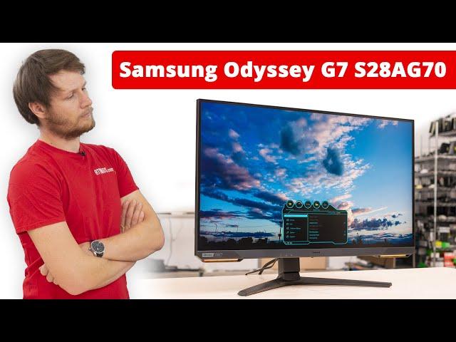 Samsung Odyssey G7 S28AG70 Monitor Review - Should you buy it?