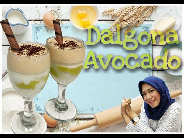 Dalgona Coffee Avocado - Ririe Rima