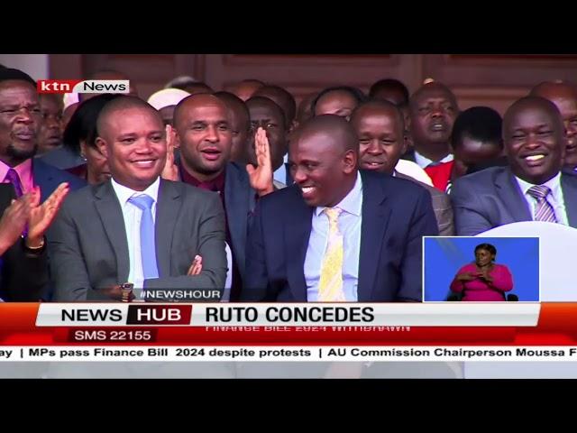 Ruto Concedes: Finance Bill 2024 withdrawn