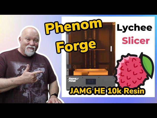 Phenom Forge Resin Printer by Peopoly | JAMG HE 10k Resin #3dhp