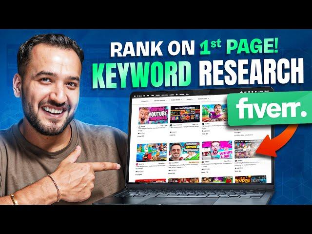 Fiverr Keyword Research Ideas | Rank Your Gig on 1st Page 2024