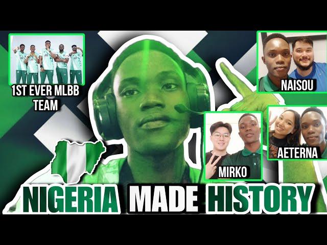 THE FIRST EVER NIGERIAN MLBB TEAM ON AN INTERNATIONAL STAGE