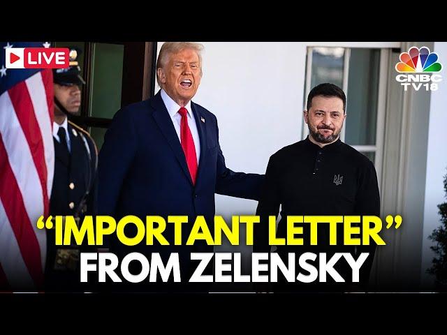 Trump LIVE: Received the “Important Letter” from Zelensky Earlier Today | Ukraine Mineral Deal |N18G