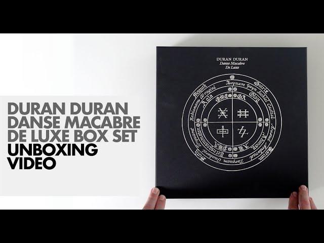 Duran Duran / Danse Macabre De Luxe box set - unboxing video