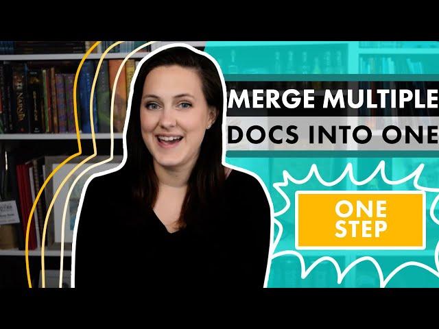 How to Merge Multiple Word Documents