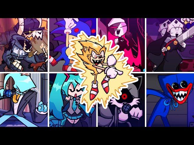 CHAOS but Every Turn a Different Character Sings  (FNF CHAOS but Everyone Sings it)