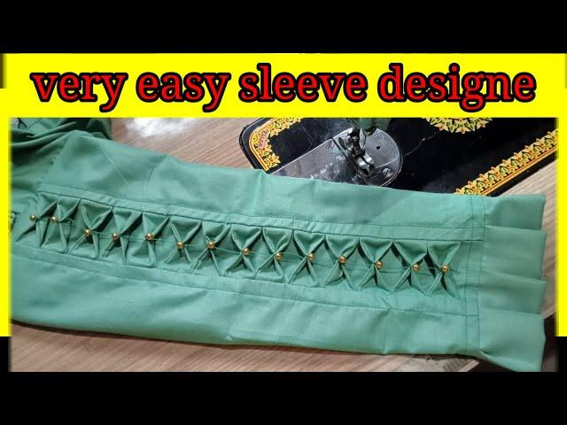 Very easy & beautiful sleeve design cutting & stitching || latest sleeve design 2022