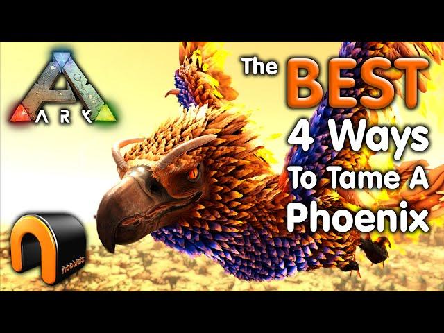 Ark The BEST WAYS TO TAME A PHOENIX How To Tame A Phoenix SOLO! #Ark