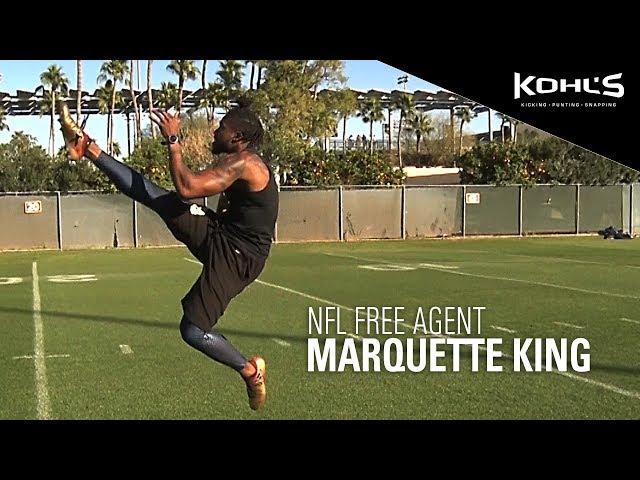 Marquette King | Free Agent | 2019 Kohl's Kicking Winter Workout