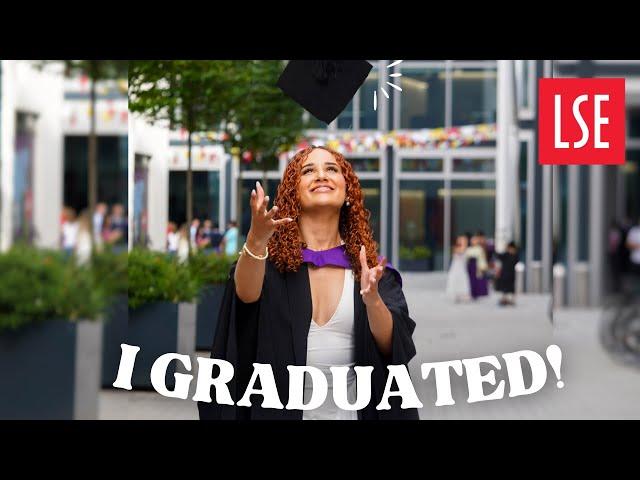 GRADUATE WITH ME! | london school of economics graduation vlog 2024