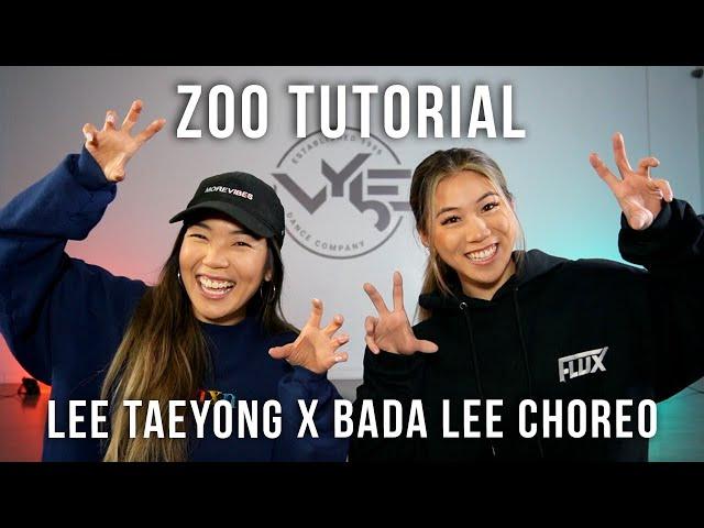 Zoo - NCT x aespa Dance Tutorial | Lee Taeyong x Bada Lee Choreography