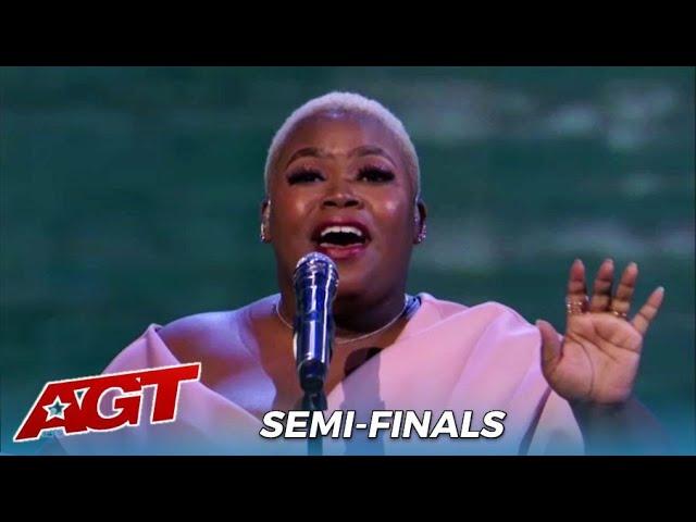 Cristina Rae: Heidi Klum's Golden Buzzer Pours Her Heart Out In POWERFUL Semifinals Performance