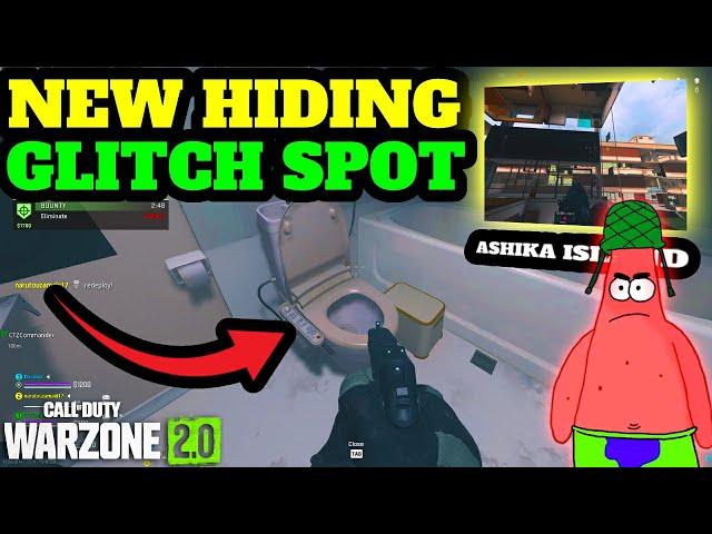 *NEW* BROKEN HIDING GLITCH SPOT ALERT ON ASHIKA ISLAND PC & CONSOLE DMZ/MW2/WARZONE 2 WALL GLITCHES