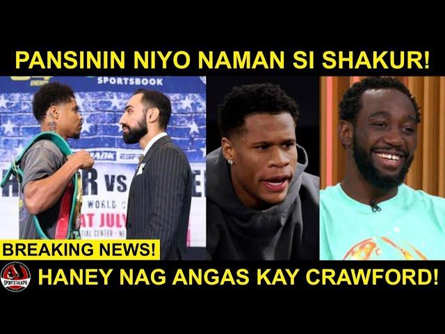 KAWAWA Laban ni Shakur sa Linggo walang PUMAPANSIN! | Haney plano i-KNOCKOUT si Crawford!
