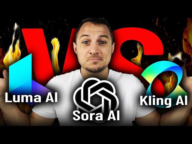 Is Sora AI Really the BEST Video Gen AI? I don't think so... - Luma AI vs Kling AI vs Sora AI #ai