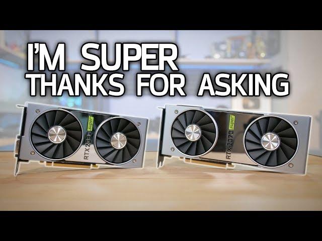 RTX 2060 Super and RTX 2070 Super Review with Benchmarks!