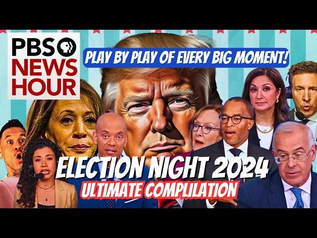 PBS News REACTS to 2024 US ELECTION Results: MELTDOWN Play-by-Play of Trump vs Kamala