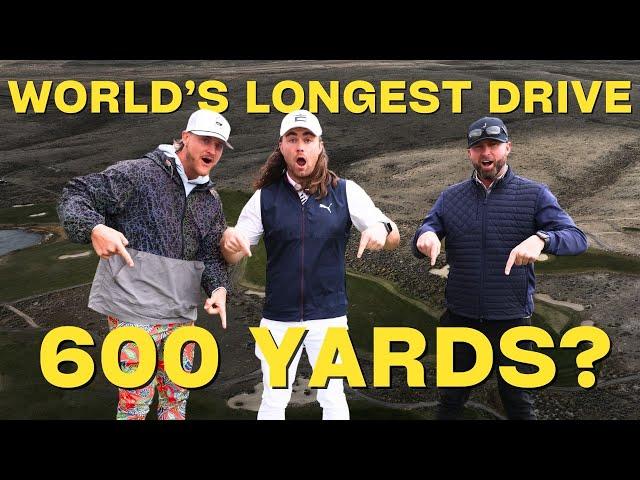 We Hit The LONGEST Drive In Golf HISTORY! (WORLD RECORD)