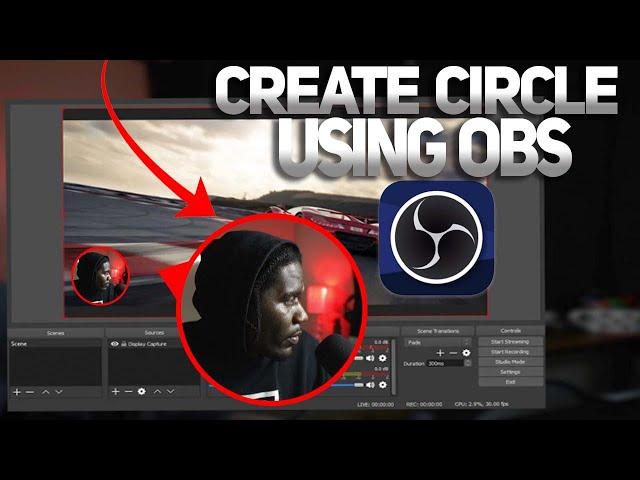 How to Create OBS Studio Overlay Circle (2024)