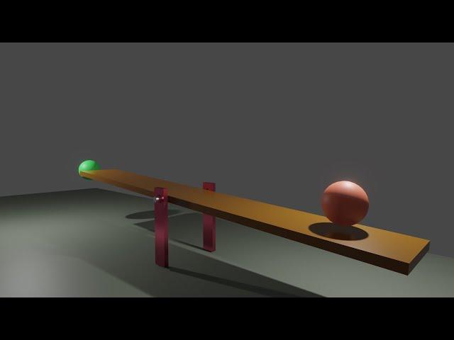 Blender 2.9 Tutorial : To Animate Using Rigid Body Constraint Hinge