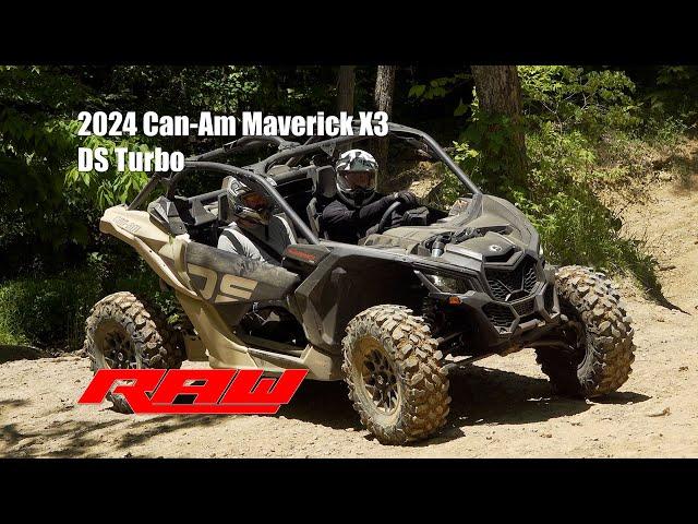 Can Am Maverick X3 DS Turbo Test RAW