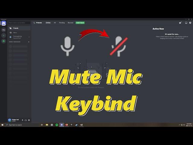 How To Setup A Toggle Mute Keybind In Discord