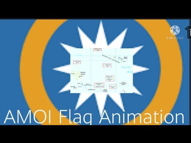 United States Minor Outlying Islands Flag Animation